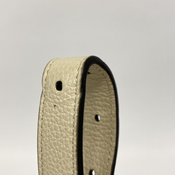 GUCCI White Leather Shoulder Bag - Picture 10 of 12